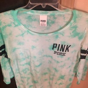 Victoria secret Pink tie dye shirt size large